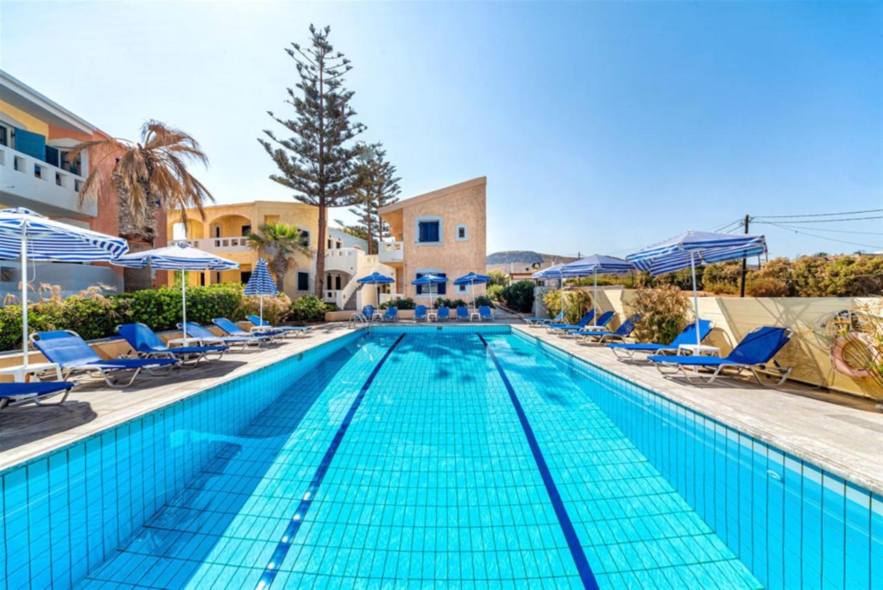 Niros Beachfront Aparthotel Kokkini Hani エクステリア 写真