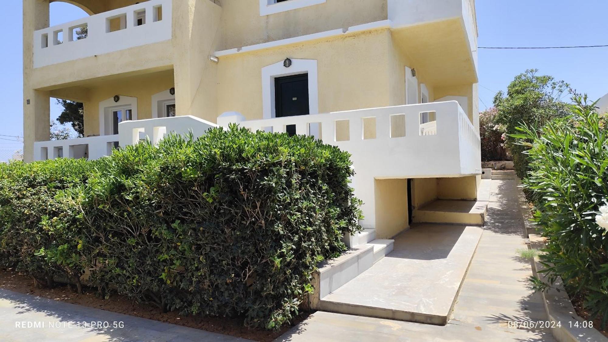 Niros Beachfront Aparthotel Kokkini Hani エクステリア 写真