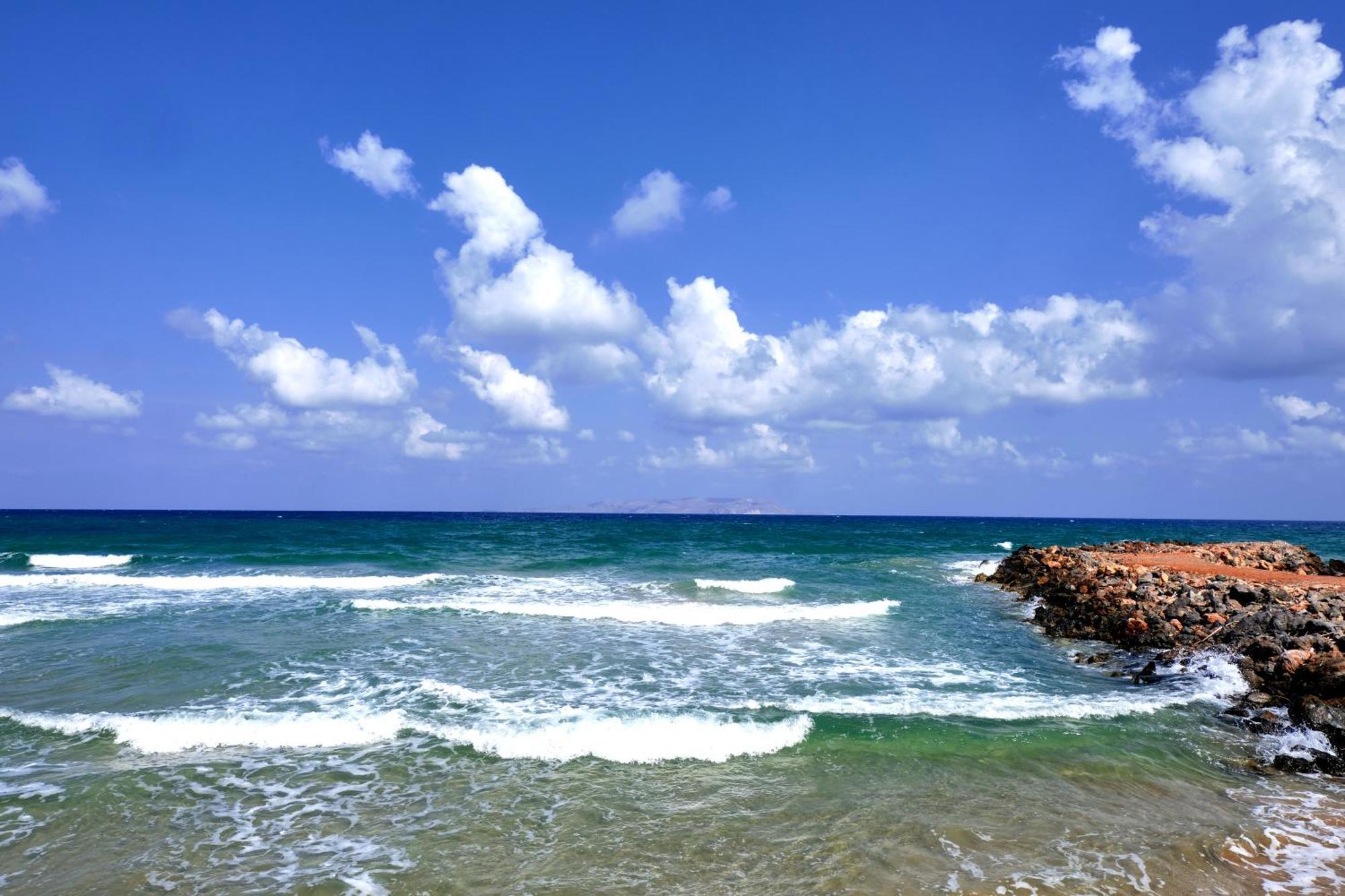 Niros Beachfront Aparthotel Kokkini Hani エクステリア 写真