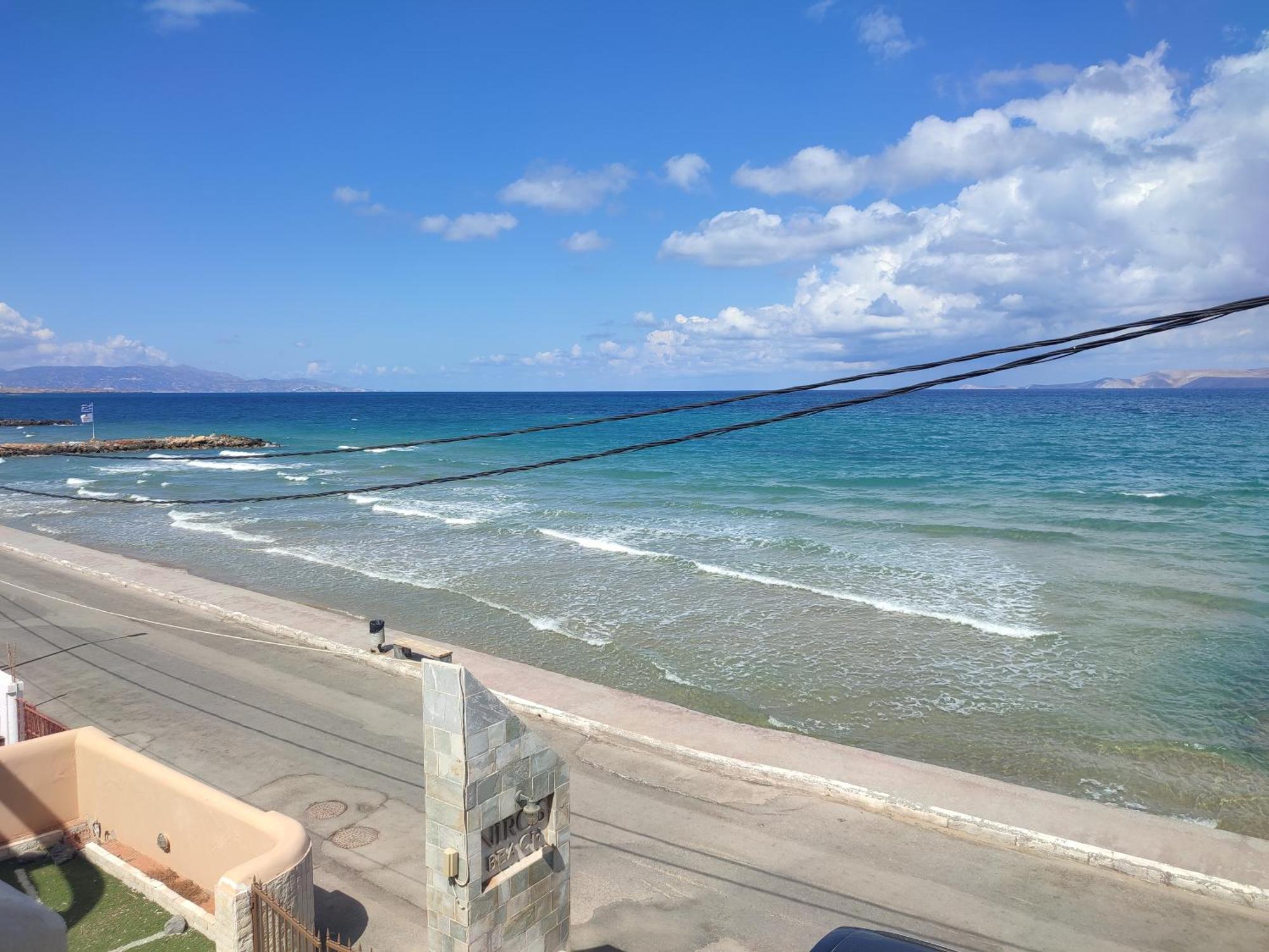 Niros Beachfront Aparthotel Kokkini Hani エクステリア 写真